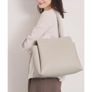 トートバッグ 「楽もち」軽量PU三層A4トート レディース