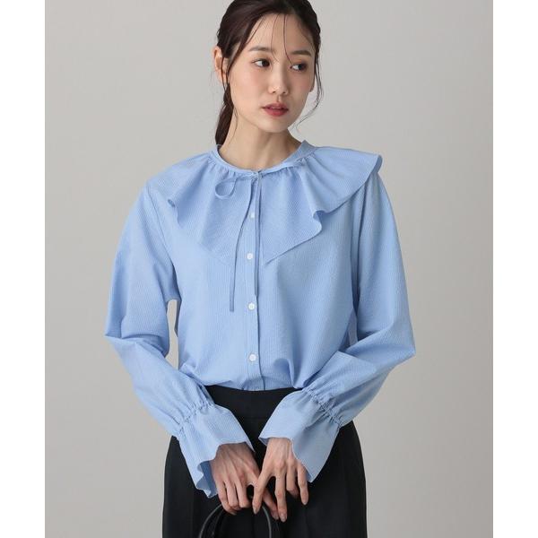 ブラウス シャツ MATINEE LINE/襟2WAYシャツ/636110 レディース