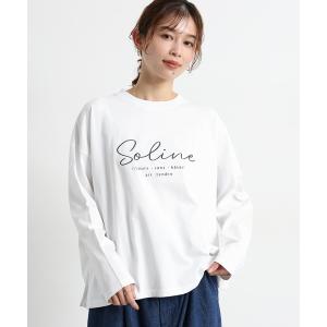 tシャツ 「natural by clip」アソートプリントロングTシャツ2 レディース
