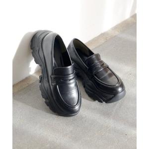 ローファー チャンクスニーカーローファー レディース