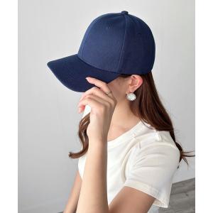 キャップ 帽子 ラフにもきれいめにも使える万能小物 シンプル無地キャップ レディース