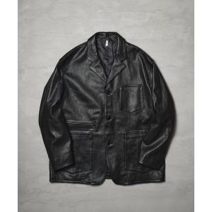 CCU（シーシーユー） HUNTING JKT ハンティングジャケット レザー 革