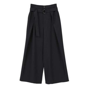 パンツ 「l’heritage martinique/レリタージュ マルティニーク」ウーステッドチンツバギーパンツ レディース
