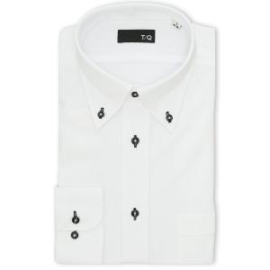 フォーマル シャツ 「ストレッチ ノンアイロン 吸水速乾」タカキュー ボタンダウン ビジネス ドレス 長袖 ニット ワイシャツ メンズ｜ZOZOTOWN Yahoo!店