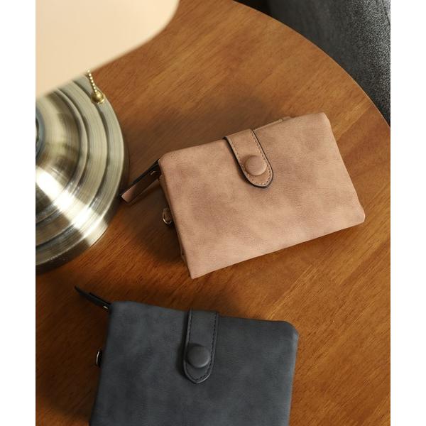 財布 多機能コンパクトウォレット リストストラップ付き メンズ レディース