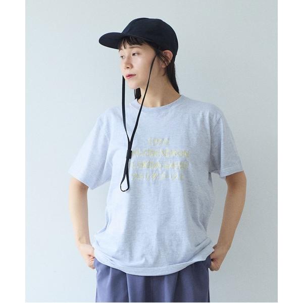 tシャツ PHILODENDRON embroidely Tshirt レディース