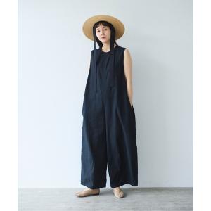 オールインワン 高密度Cotton/Linen オールインワン レディース