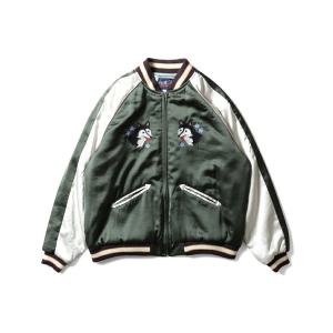 スカジャン HOUSTON スカジャン(ALASKA) レディース メンズ