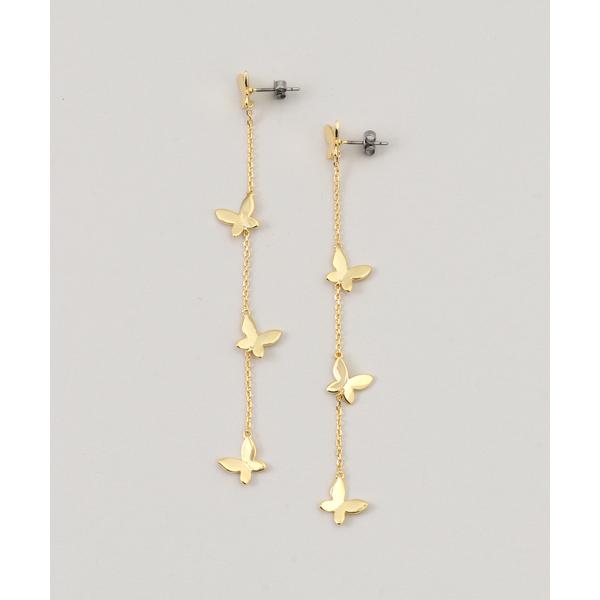 ピアス STELLAR HOLLYWOOD/ステラハリウッド バタフライロングピアス レディース