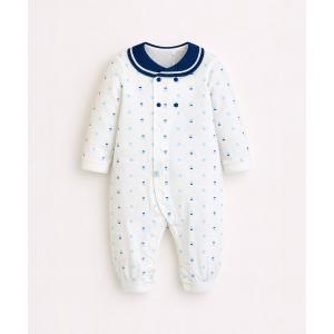 ベビー服 ロンパース ブルーミニスクエア長袖ロンパースの買取情報