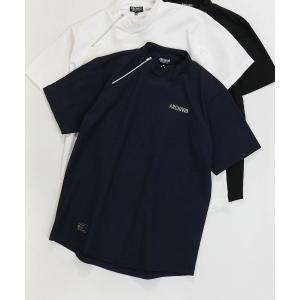 tシャツ 「MENS」変形ハーフジップ冷感速乾プルオーバー メンズ