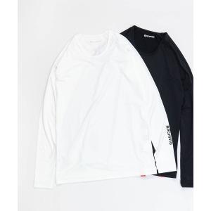 「LADIES」ポイントロゴUV冷感クルーネックインナー レディース