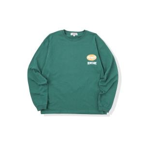 tシャツ エアウォーク 「AIRWALK 」× ホームゲーム 「HOMEGAME」- ロンT「LS TEE GREEN HGAW2403」