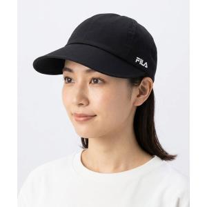 キャップ 帽子 FILA/フィラ　FLW 花粉対策 C-TWILL JOCKY CAP レディース｜ZOZOTOWN Yahoo!店