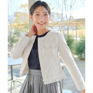 ノーカラーデニムジャケット（ファッション）のおすすめ人気商品一覧