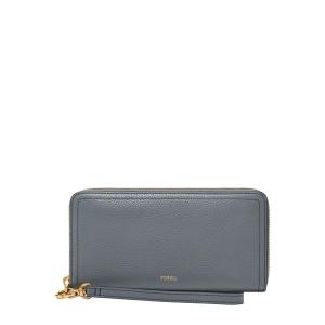 財布 フォッシル 長財布 レディース レザー ブルー  SL7831450 レディース