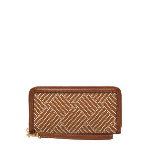 財布 フォッシル 長財布 レディース PVC/PU ブラウン  SL10099994 レディース