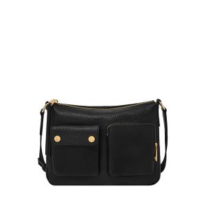 fossil♡黒レザーショルダーバッグ FOSSIL（フォッシル） ショルダーバッグ バッグ 肩かけバッグ