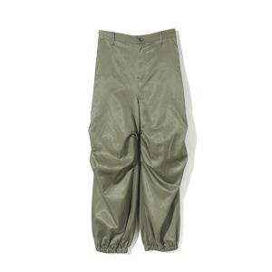 パンツ MIDIUMISOLID Men’s ブリーチサテンパラシュートパンツ メンズ レディース