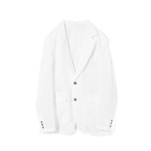 ダウンジャケット ダウン MIDIUMISOLID Men’s シアーストライプジャケット メンズ