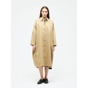 コート アウター mizuiro ind ワイドシャツコート レディース