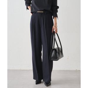 パンツ 「Atelier N5/アトリエヌメロサンク」ツイードセミワイドパンツ レディース メンズ