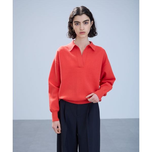 「N.O.R.C」 長袖ニット フリー レッド レディース