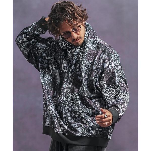 「Jih Nunc」 プルオーバーパーカー L ブラック メンズ