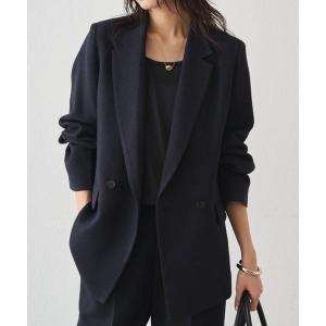 ジャケット テーラードジャケット 「Atelier N5/アトリエヌメロサンク」ツイードWジャケット レディース メンズ