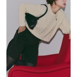 「titivate」 長袖ニット FREE オフホワイト レディース