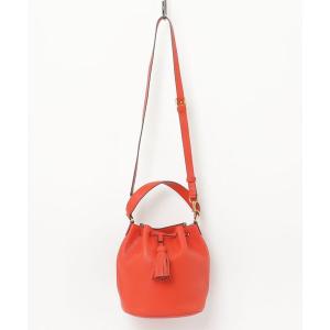 「ANYA HINDMARCH」 ショルダーバッグ - オレンジ レディース