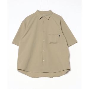 「coen」 半袖シャツ L ベージュ メンズ
