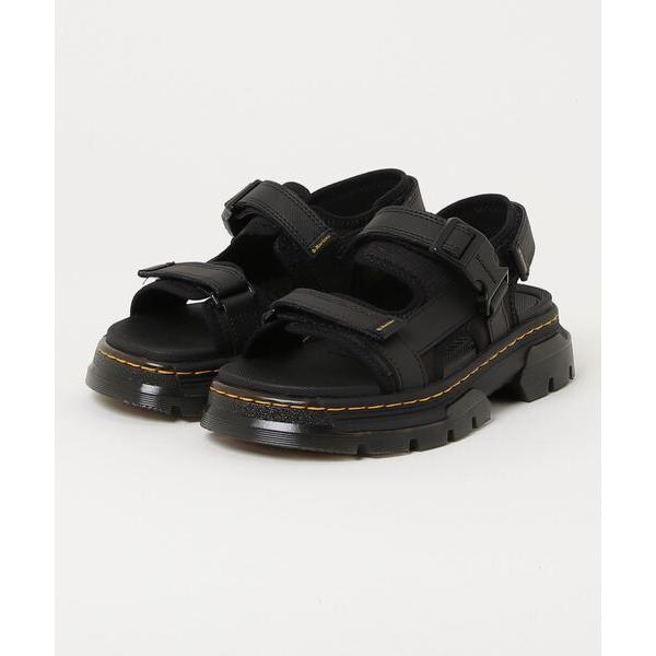 「Dr. Martens」 フラットサンダル 28.0cm ブラック レディース