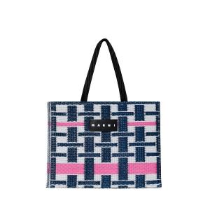「MARNI MARKET」 トートバッグ FREE ブルー レディース
