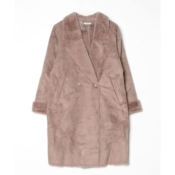 「mystic」 チェスターコート - ブラウン レディース