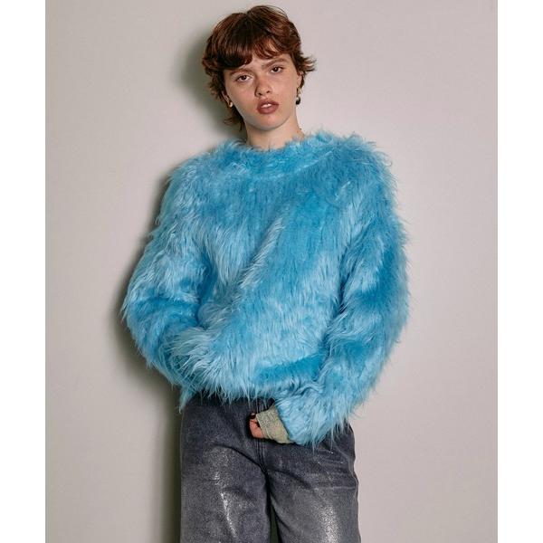 「MAISON SPECIAL」 長袖ニット FREE ブルー レディース