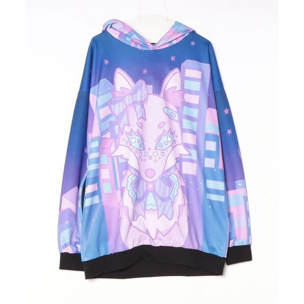 「ankoROCK」 長袖Tシャツ ONE SIZE ネイビー メンズ