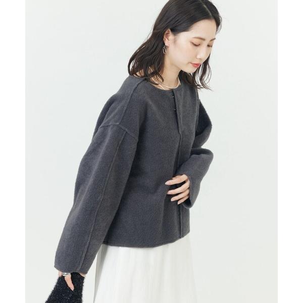 「FREAK'S STORE」 長袖カットソー フリ- ブラック レディース