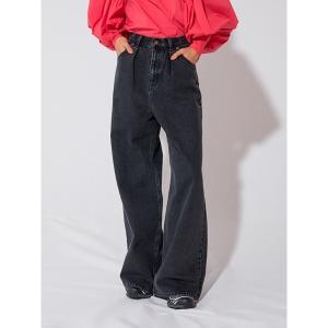 「CHAROL」 デニムパンツ S ブラック レディース