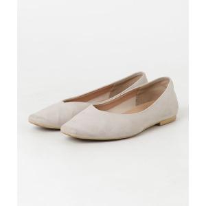「GLOBAL WORK」 フラットパンプス MEDIUM ベージュ レディース