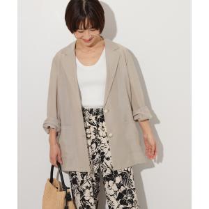 ジャケット テーラードジャケット 「追加」シングルシアージャケット レディース