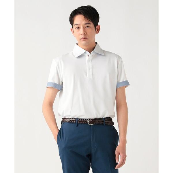 ポロシャツ COOLMAX(R) 鹿の子 ワイドカラー ポロシャツ 26SS（吸水速乾） メンズ レ...