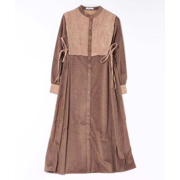 ワンピース SWITCH by ARCH Side Ribbon Stripe Shirts One...