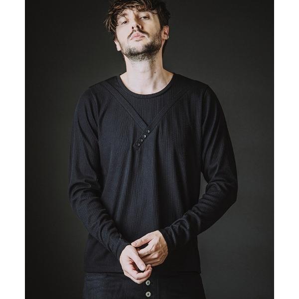 tシャツ mlt5582-イレギュラーネックPO プルオーバー(858006-406T) メンズ