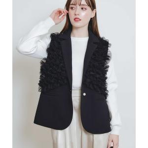 ベスト ジレ チュールジレ レディース