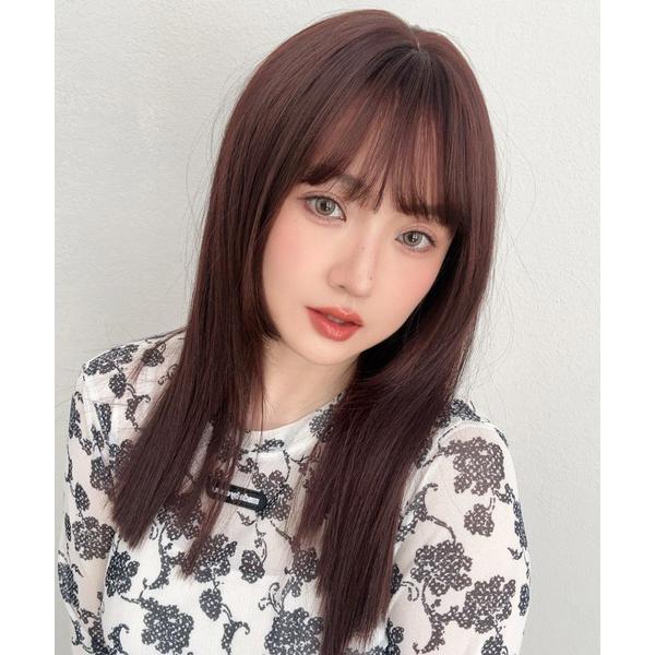 ウィッグ エクステ 「 スリークフラットロング 」 ウィッグ ロング ミディアム レイヤー セミロン...