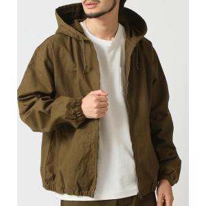 ブルゾン アウター ダックジップパーカー キャンバスワークジャケット パーカー メンズ