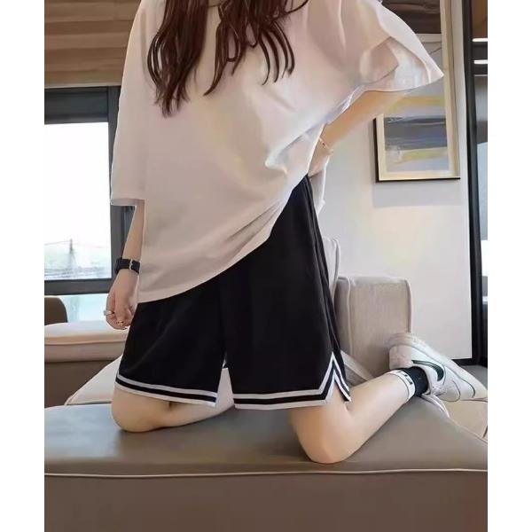 パンツ オーバーサイズバスケショーツ レディース