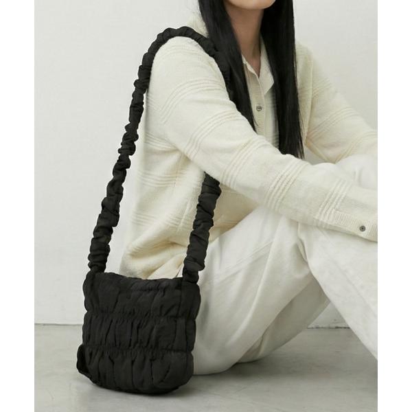 ショルダーバッグ バッグ シャーリング ラッフル クロスバッグ レディース