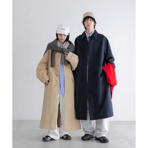 ステンカラーコート コート 「LFM(U)」ステンカラーヨークコート　638031 メンズ レディース